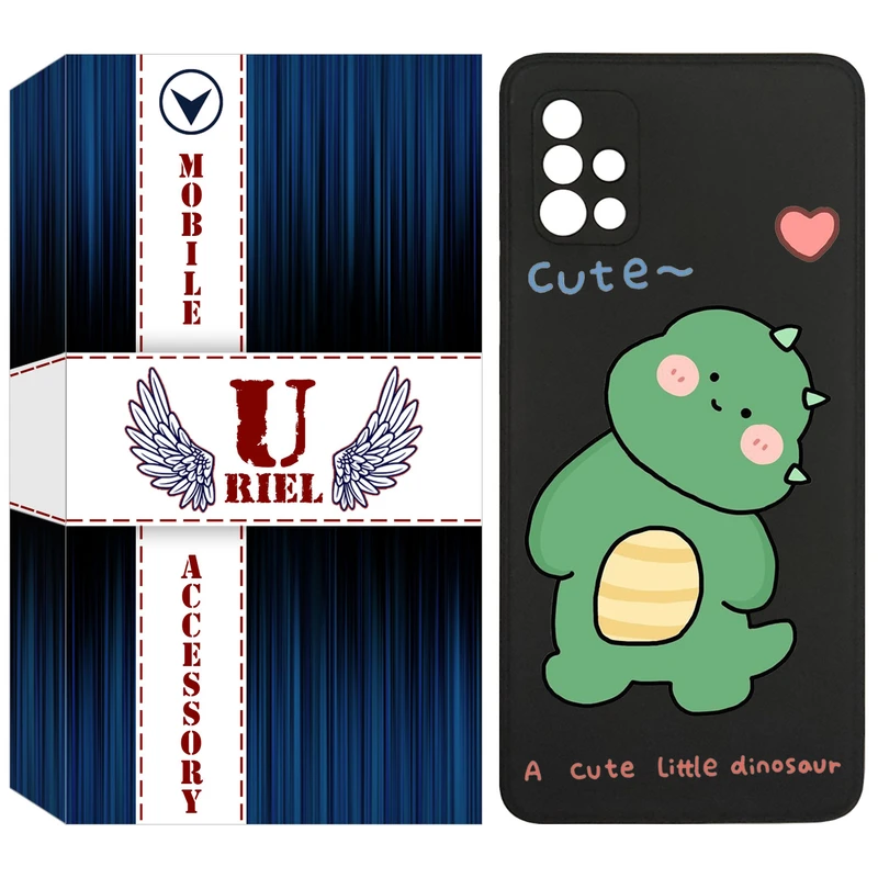 کاور یوریل مدل KSH کد 3 طرح دایناسور مناسب برای گوشی موبایل سامسونگ Galaxy A51