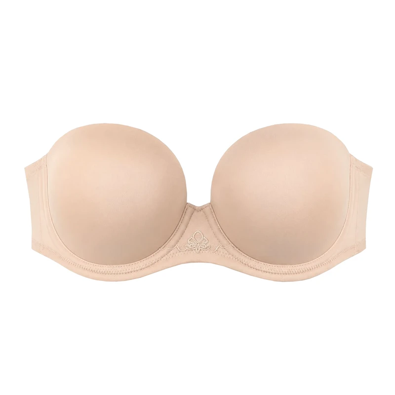 سوتین استراپلس - دکلته (Strapless) با بند قابل جدا شدن زنانه مدل 5566
