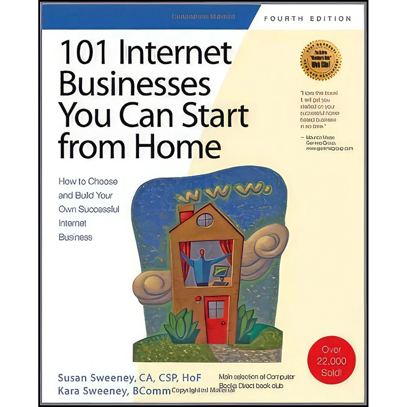 کتاب 101 Internet Businesses You Can Start from Home اثر Susan Sweeney انتشارات Maximum Press