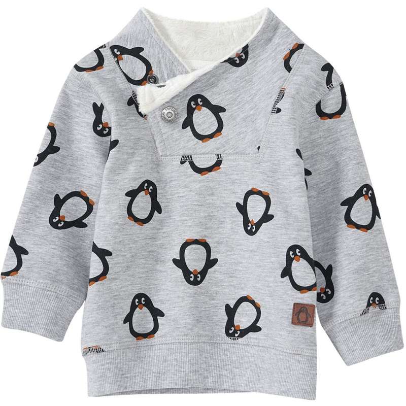 سویشرت نوزادی توپومینی مدل 127223 پنگوئن ها