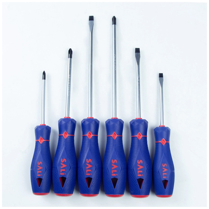 پیچ گوشتی دو سو و چهار سو سالی مدل S05081006 بسته 6 عددی