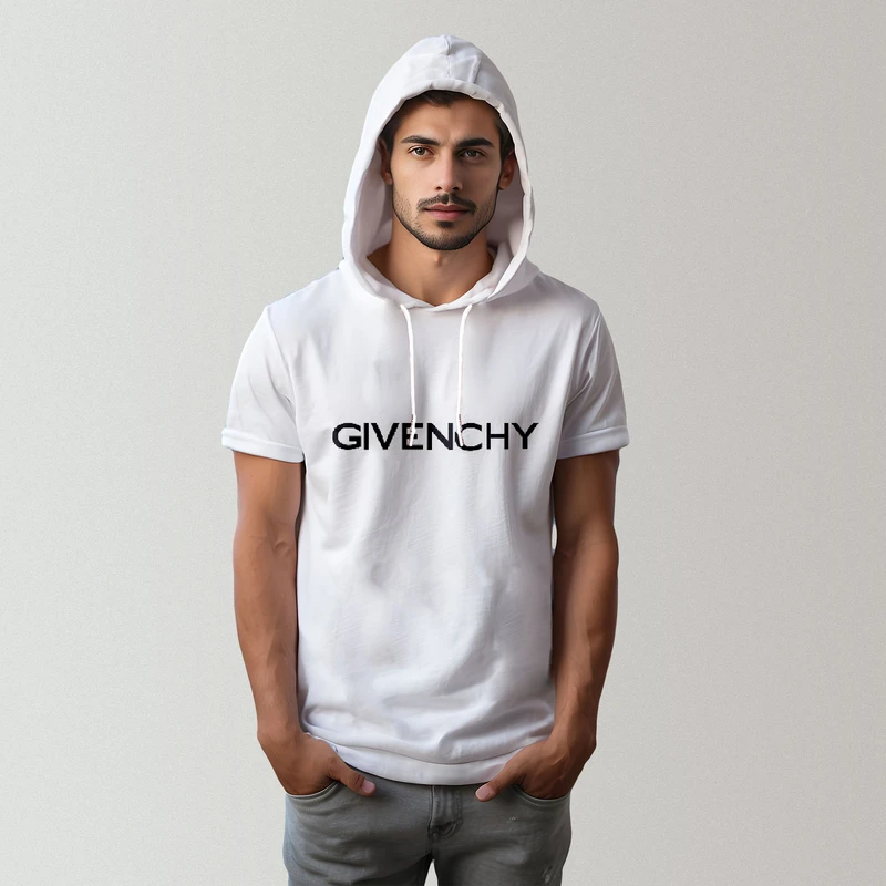 تی شرت کلاه دار مردانه مدل C14030218e