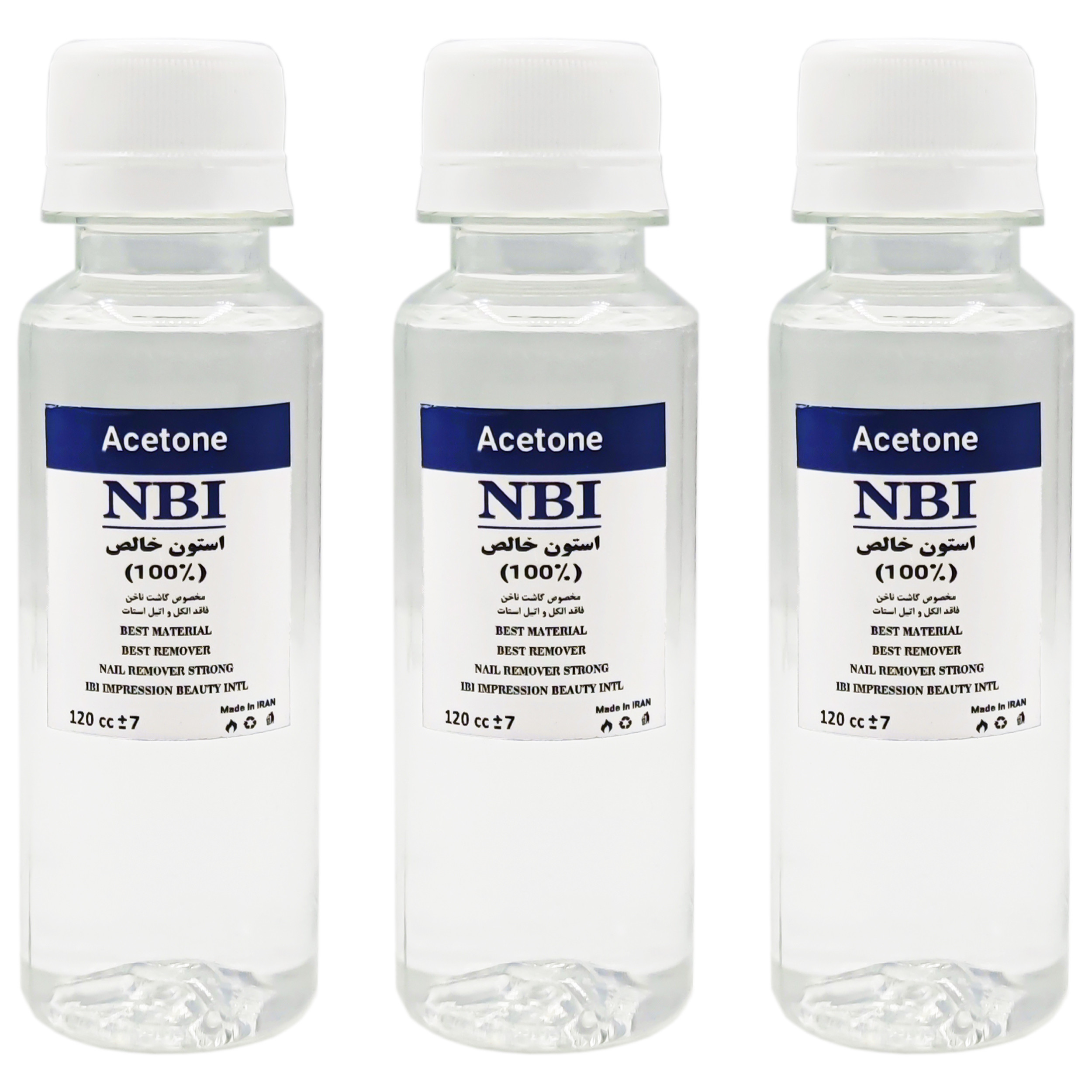 استون ان بی آی مدل IB-100 حجم 120 میلی لیتر مجموعه 3 عددی