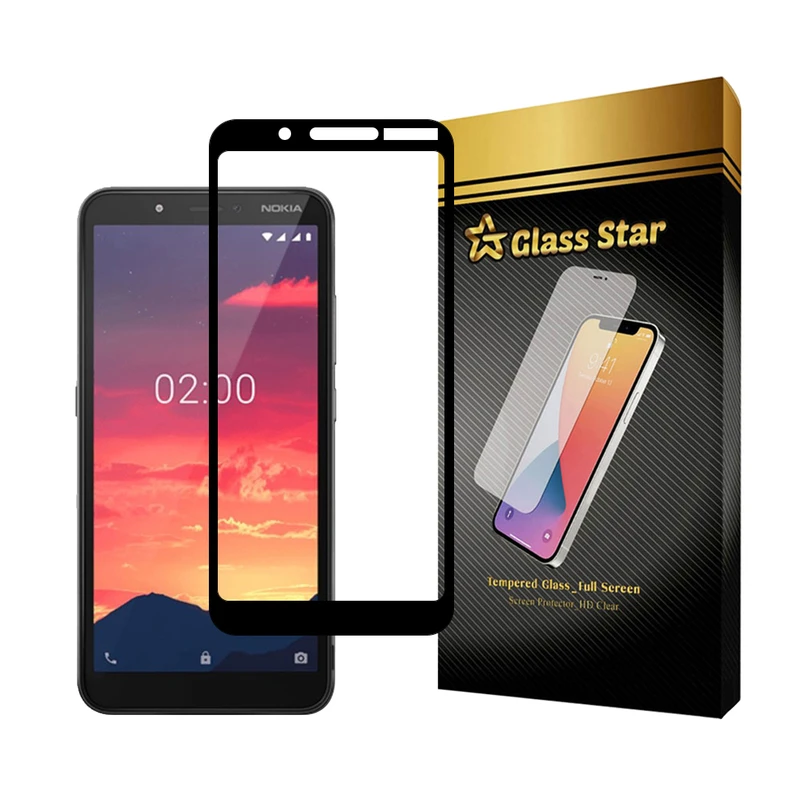 محافظ صفحه نمایش گلس استار مدل FULSLGS مناسب برای گوشی موبایل نوکیا C2