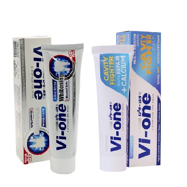 خمیر دندان وی وان مدل 3D white-cavity حجم 90 میلی لیتر مجموعه 2 عددی خمیر دندان وی وان مدل 3D white-cavity حجم 90 میلی لیتر مجموعه 2 عددی