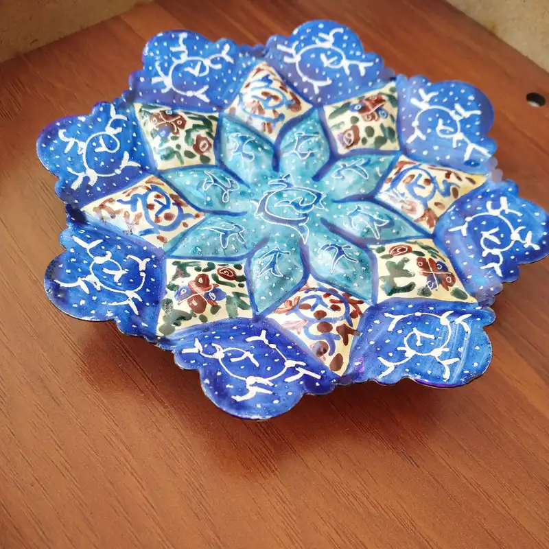 تابلو میناکاری مدل گل کد 10