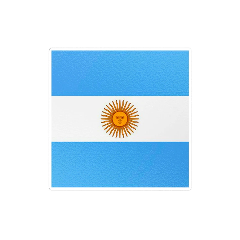 استیکر لپ تاپ ماسا دیزاین طرح argentina مدل STK1289