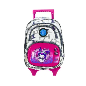 کوله پشتی چرخ دار مدل کرومی کد 7686697