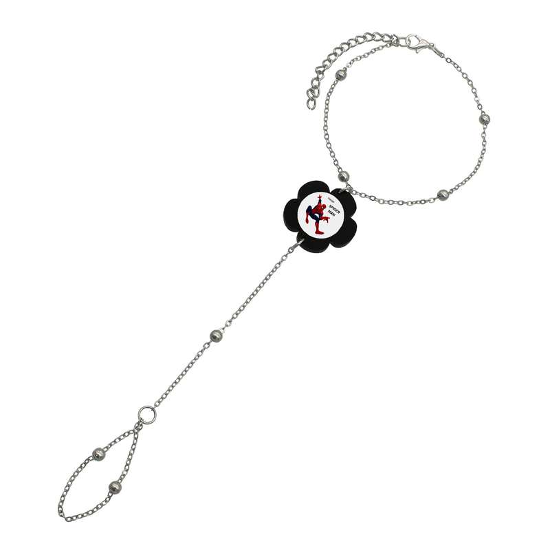 پابند زنانه ناکسیگو مدل تمیمه طرح مرد عنکبونی کد TP11233 پابند زنانه ناکسیگو مدل تمیمه طرح مرد عنکبونی کد TP11233