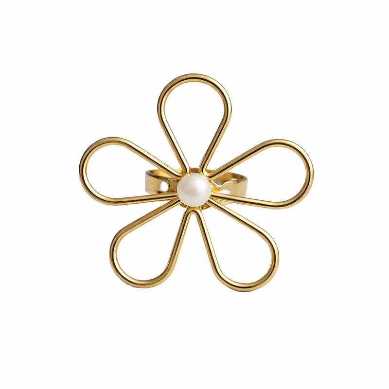 انگشتر زنانه مدل شکوفه گل کد s223