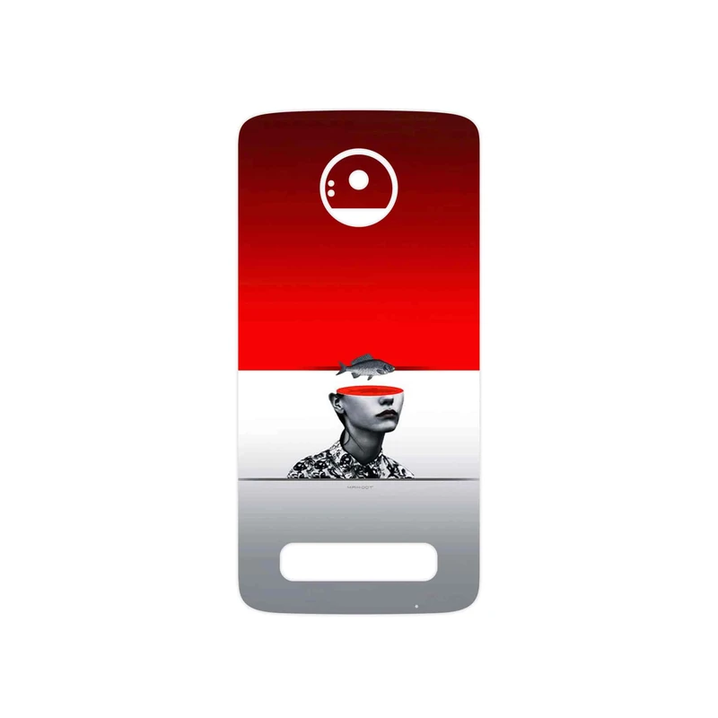 برچسب پوششی ماهوت مدل Collage of surreal Portrait of Women 1 مناسب برای گوشی موبایل موتورولا Moto Z Play