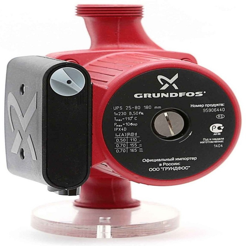 پمپ آب گراندفوس مدل ups 25-80 180