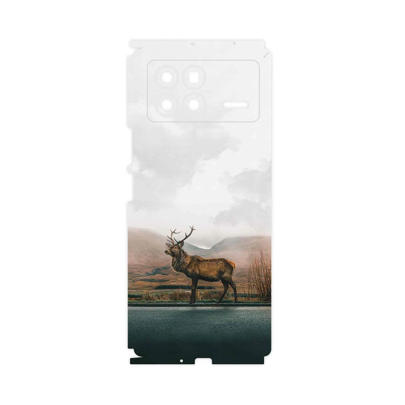 برچسب پوششی ماهوت مدل Horned_Deer-FullSkin مناسب برای گوشی موبایل شیائومی Mix Fold 3