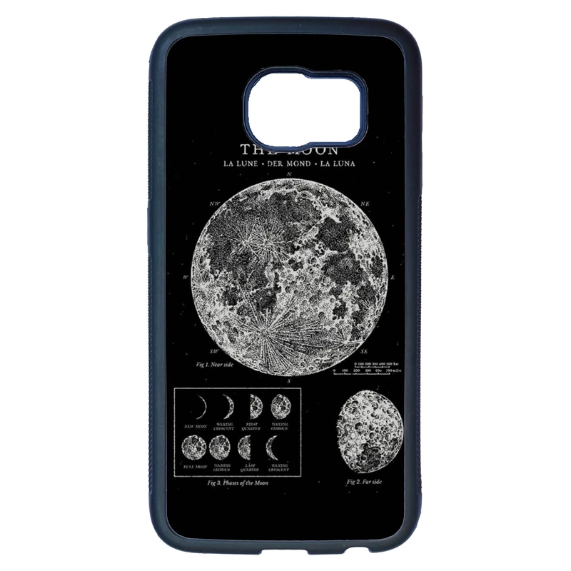 کاور قاب گارد گوشی طرح ماه کد TPU-068 مناسب برای گوشی موبایل سامسونگ Galaxy S6 edge