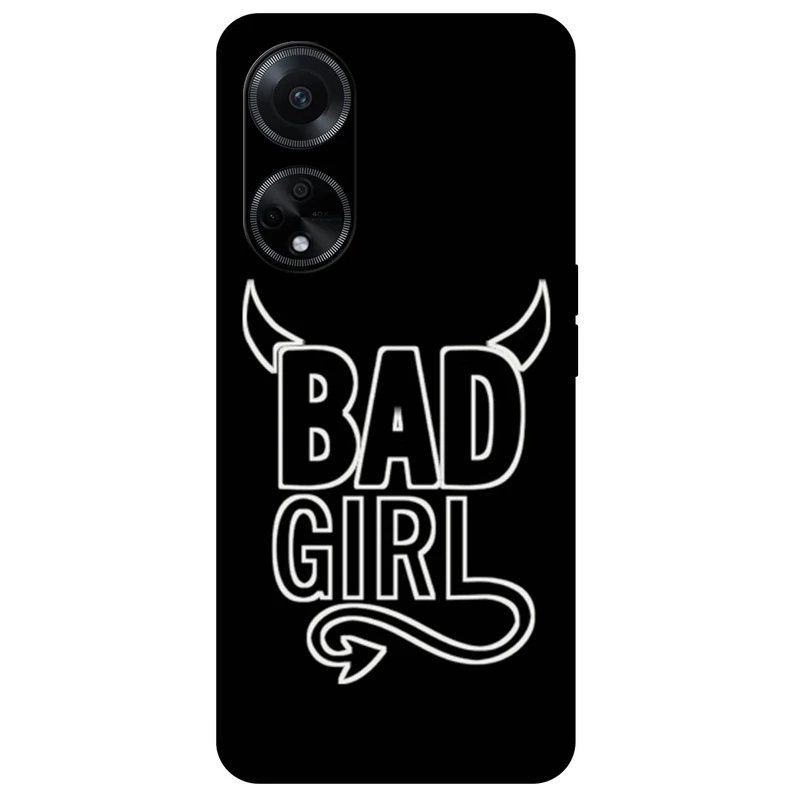 کاور مگافون طرح دختر بد مدل 8105 مناسب برای گوشی موبایل اوپو A98     