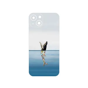 MAHOOT Collage of Sea Trash Cover Sticker for Apple iPhone 13