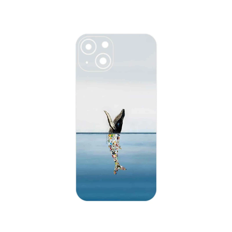 برچسب پوششی ماهوت مدل Collage of Sea Trash مناسب برای گوشی موبایل اپل iPhone 13