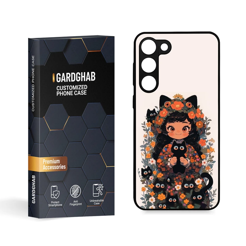  کاور گارد قاب مدل دخترانه مناسب برای گوشی موبایل سامسونگ Galaxy S23 Plus