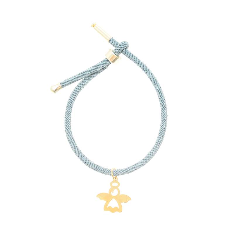 دستبند دخترانه دلنار گالری مدل آسانسوری کنفی فرشته دستبند دخترانه دلنار گالری مدل آسانسوری کنفی فرشته