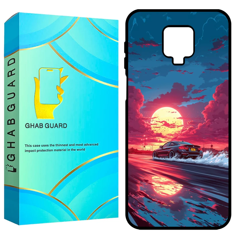 کاور قاب گارد طرح ماشین مدل GCHPN9S مناسب برای گوشی موبایل شیائومی Redmi Note 9S / Redmi Note 9 Pro / Redmi Note 9 Pro Max