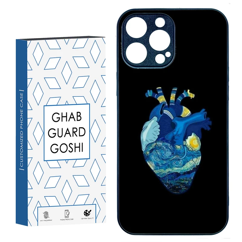 کاور قاب گارد گوشی طرح قلب کد TPU-298 مناسب برای گوشی موبایل اپل IPHONE 15 PRO MAX