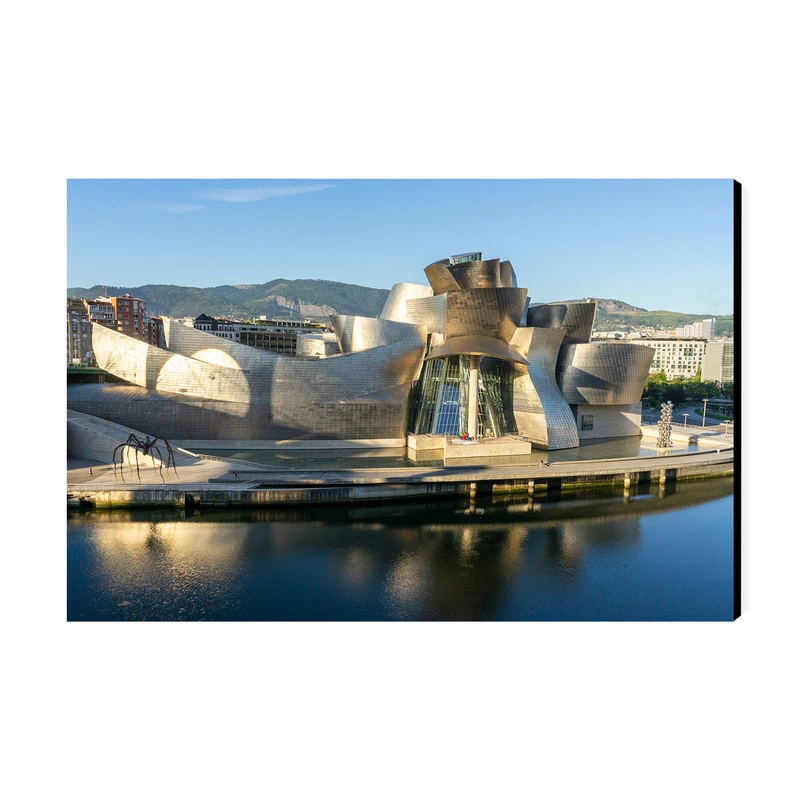 تابلو شاسی عرش طرح گردشگری اسپانیا مدل موزه گوگنهایم بیلبائو کد As6357