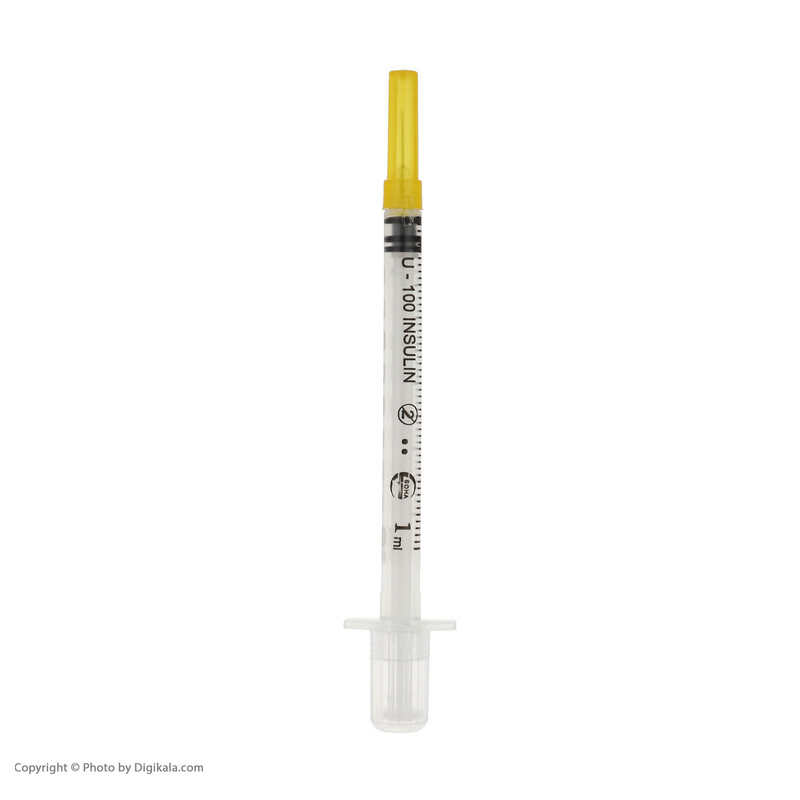 سرنگ 1 سی سی انسولین سها مدل 10M بسته 100 عددی