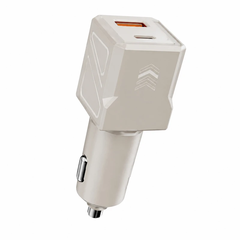 شارژر فندکی 60 وات دو پورت گرین لاین مدل GL-CC12