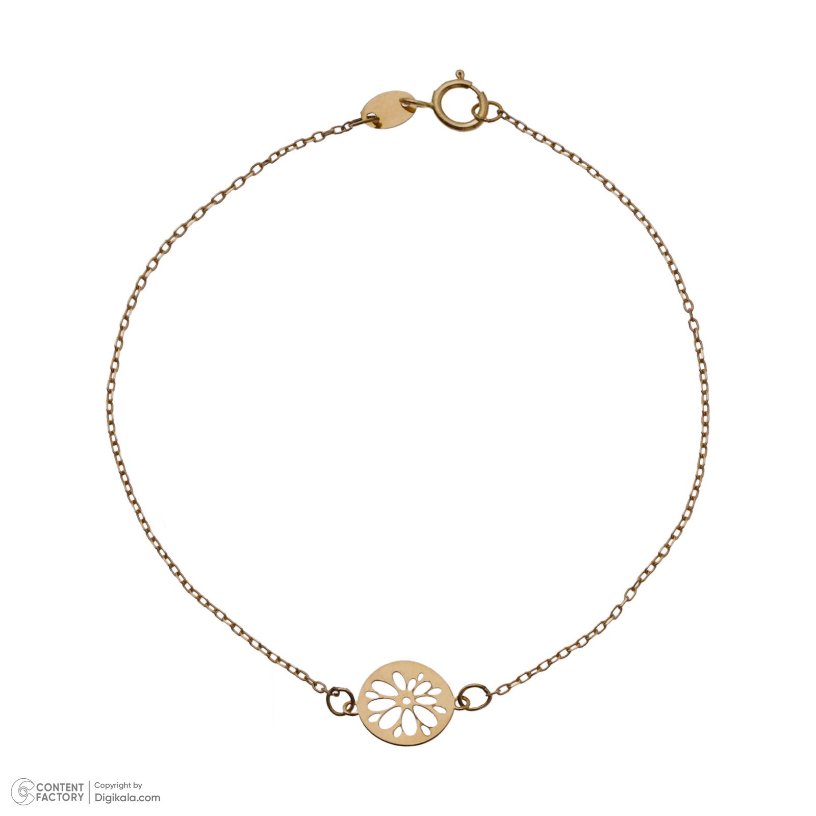 دستبند طلا 18 عیار زنانه مایا ماهک مدل MB1623 -  - 2
