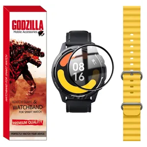 محافظ صفحه نمایش گودزیلا مدل GS-Ocean مناسب برای ساعت هوشمند شیائومی S1 Active به همراه بند