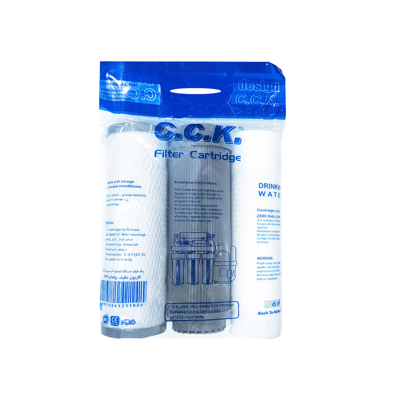 فیلتر تصفیه آب زیر سینک سی سی کا مدل cck