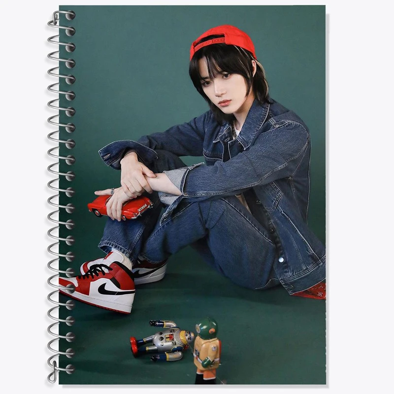 دفتر زبان 50 برگ خندالو مدل دو خط طرح بومگیو گروه تی اکس تی TXT کد 20072