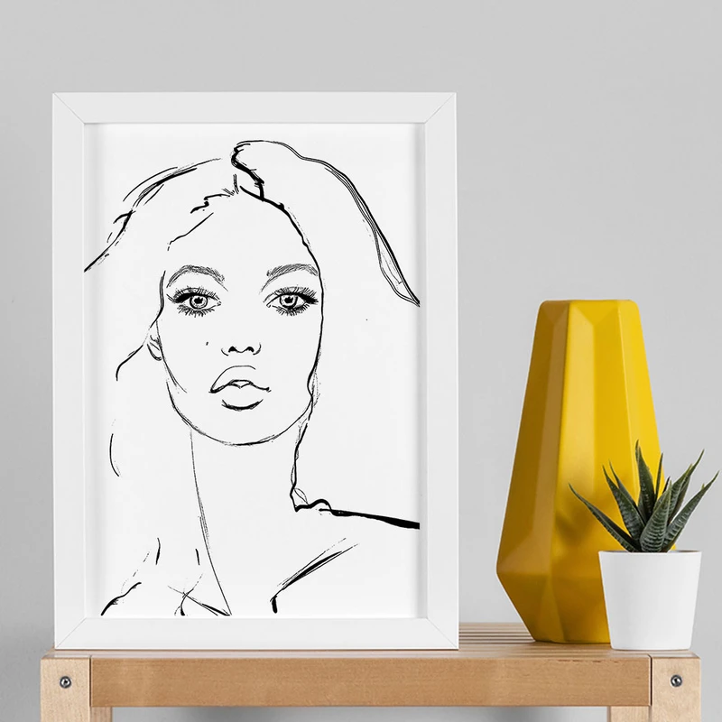 تابلو صبا طرح مدل هیلما گالری کد HAP1767w