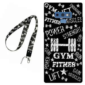 Megafone Gym 0010 Cover For Samsung Galaxy Note 9 Mobile Neckband