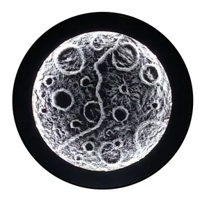 تابلو ماه دکوری طرح مشکی 