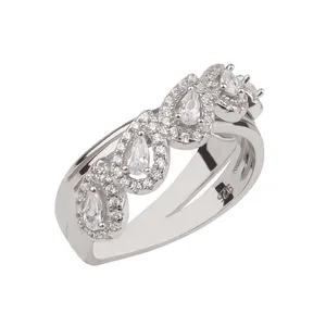 انگشتر نقره زنانه مدل 21540