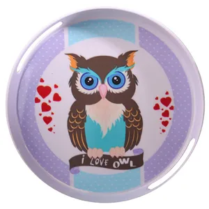 سینی مهروز طرح Love Owl کد 917