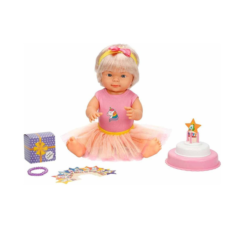 عروسک سانمن مدل Birthday Party کد 40021 ارتفاع 37 سانتی متر