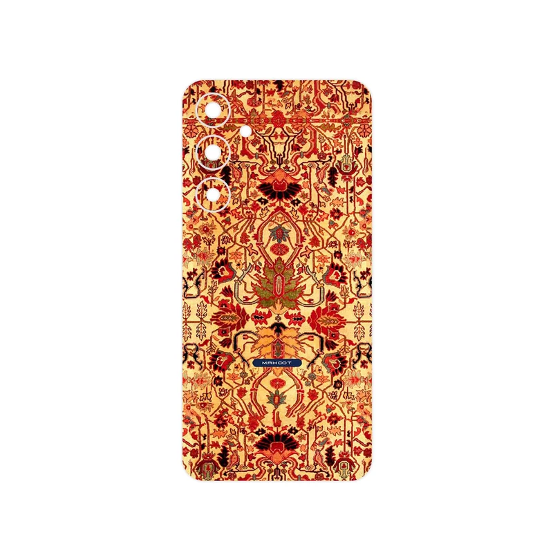برچسب پوششی ماهوت مدل Persian_Carpet_Yellow مناسب برای گوشی موبایل سامسونگ Galaxy A55
