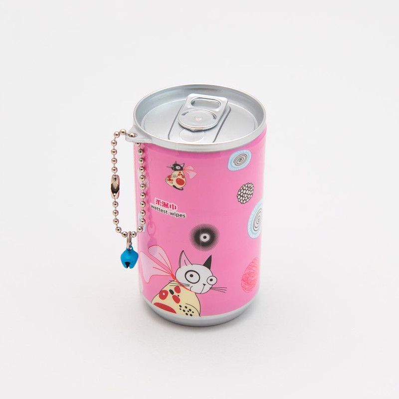 دستمال مرطوب مدل Cute Cats مجموعه 4 عددی