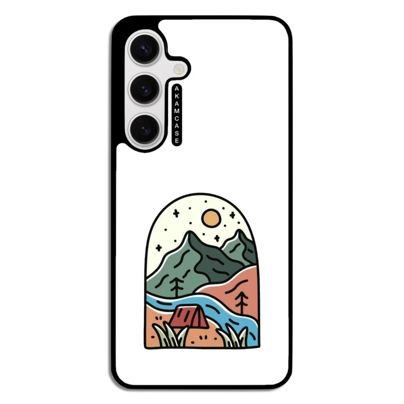 کاور آکام مدل AMC-WSGS24-MOUNTAINS-19 مناسب برای گوشی موبایل سامسونگ Galaxy S24