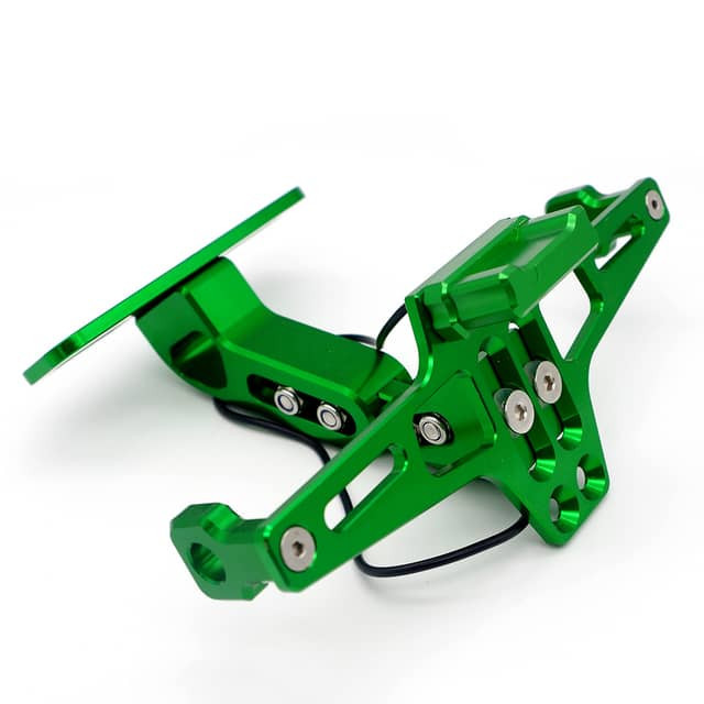 پایه و نگهدارنده پلاک موتور سیکلت وارون مدل B-65-GREN