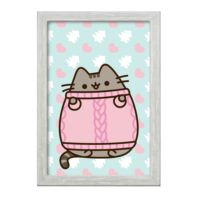 تابلو خندالو طرح پوشین گربه بامزه کد 26597