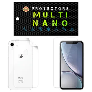 Multi Nano X-SFT Screen Protector For Apple iPhone 10R with back skin