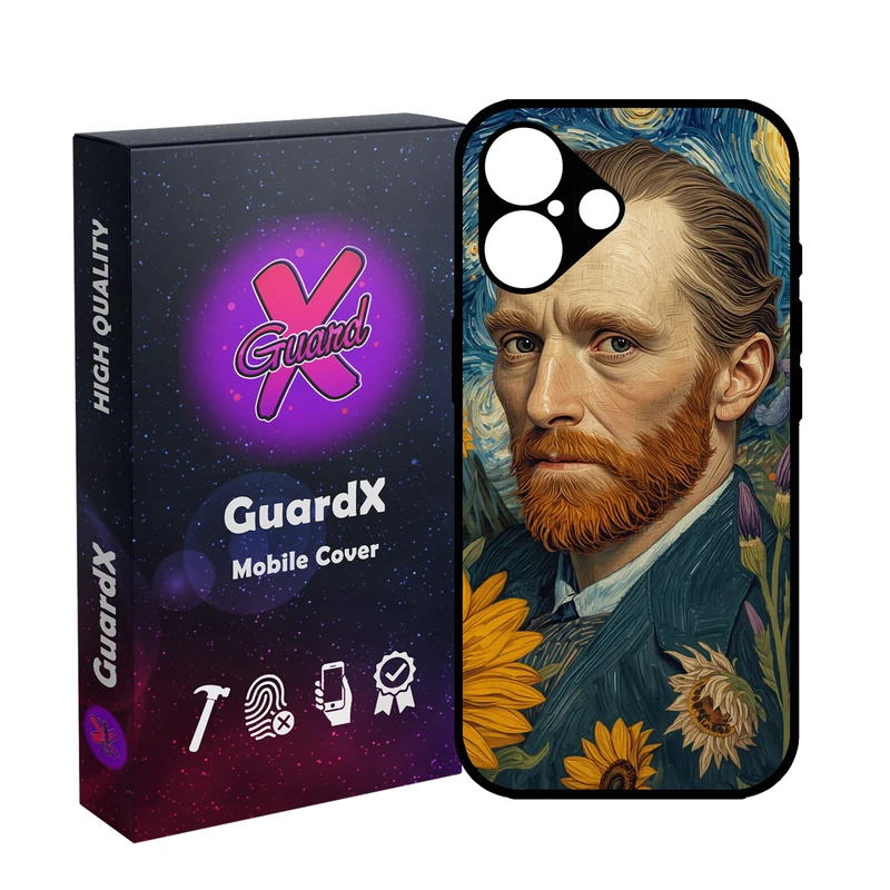 کاور گارد ایکس طرح Van Gogh مدل 10991 مناسب برای گوشی موبایل اپل iPhone 16