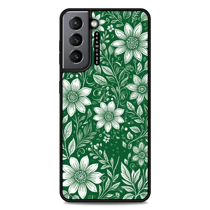 کاور آکام مدل AMC-WSGS21-FLOWERS-17 مناسب برای گوشی موبایل سامسونگ Galaxy S21