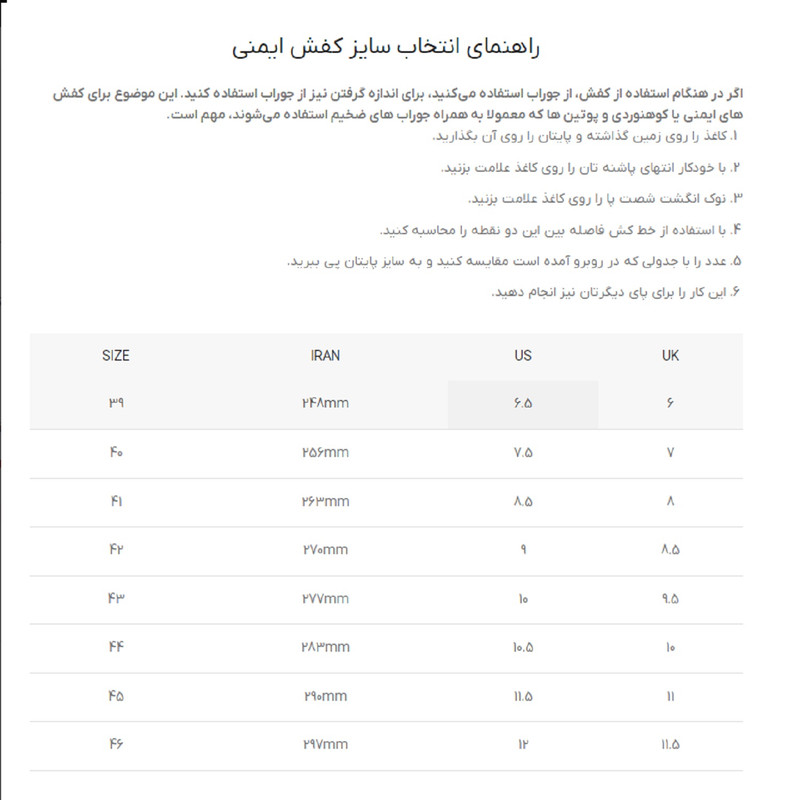 کفش ایمنی مدل CASPER-C22