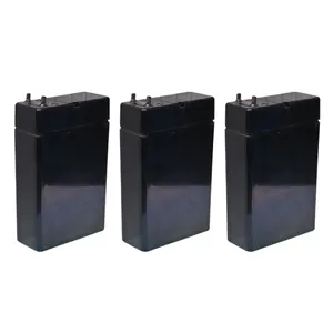 باتری سیلد اسید 4 ولت 1600 میلی آمپر ساعت  مدل 4V-1600 بسته 3 عددی