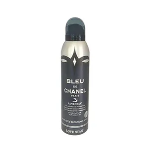 اسپری بدن مردانه لاو استار مدل Bleu de chanel حجم 200 میلی لیتر