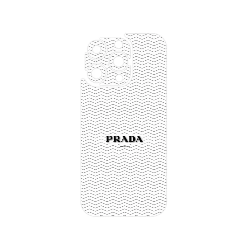 برچسب پوششی ماهوت مدل Prada مناسب برای گوشی موبایل اپل iPhone 16 Pro